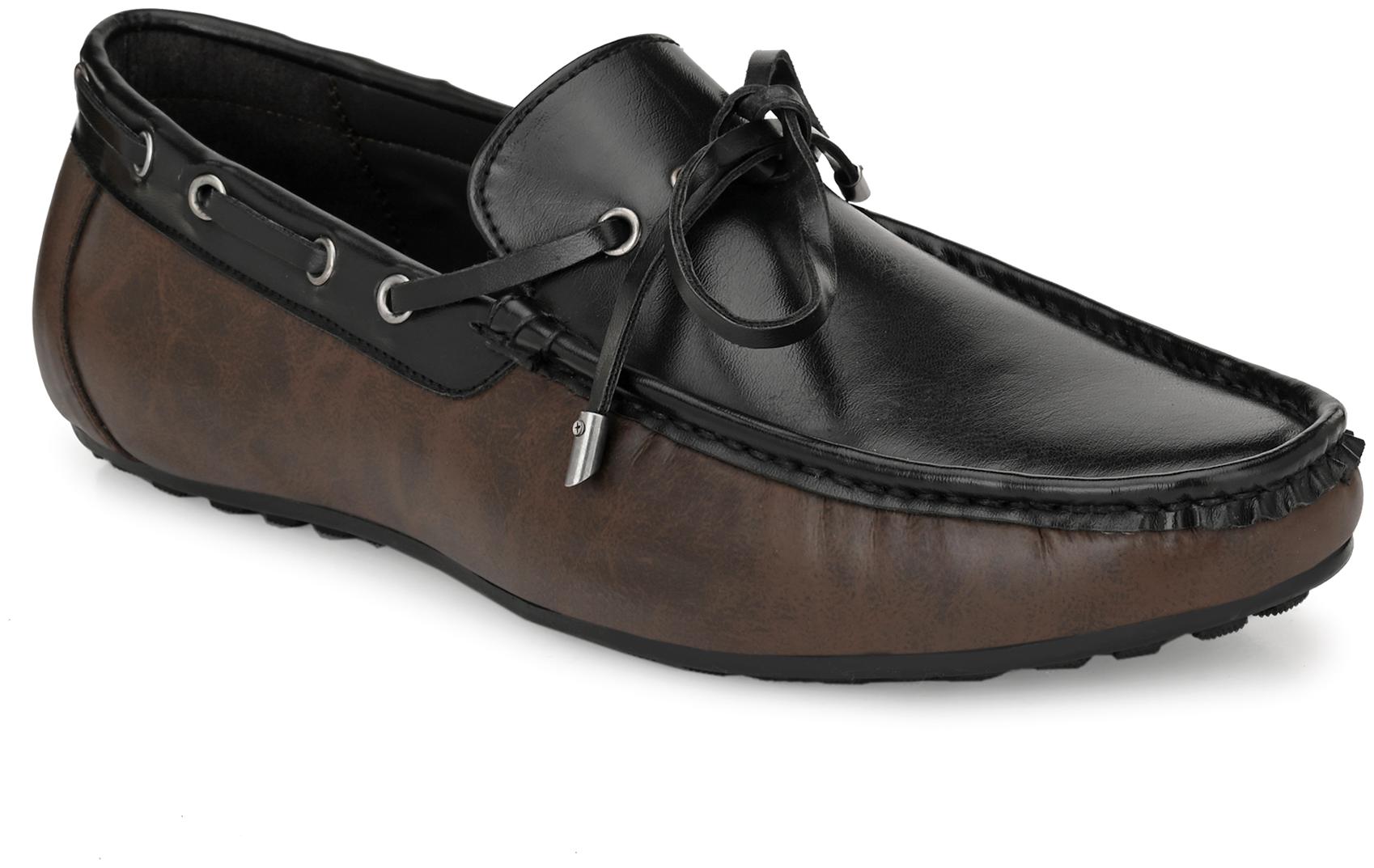 

San Frissco Men Black Loafers - EC 4490 BLACK