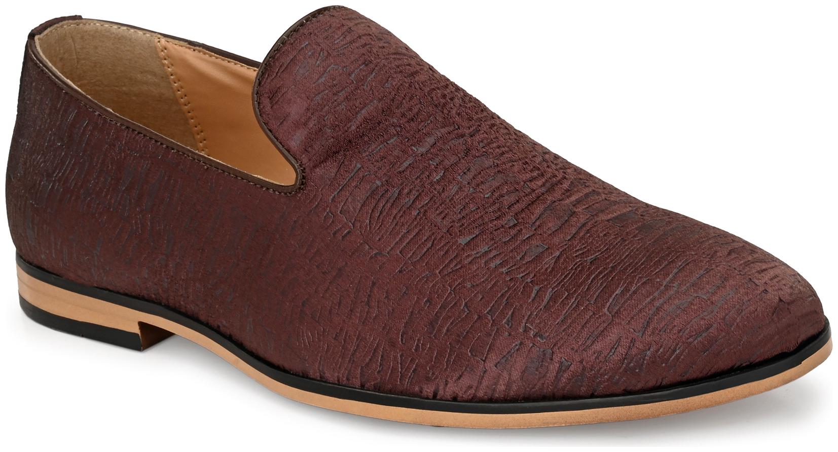 

San Frissco Men Brown Loafers - EC 10177 BROWN