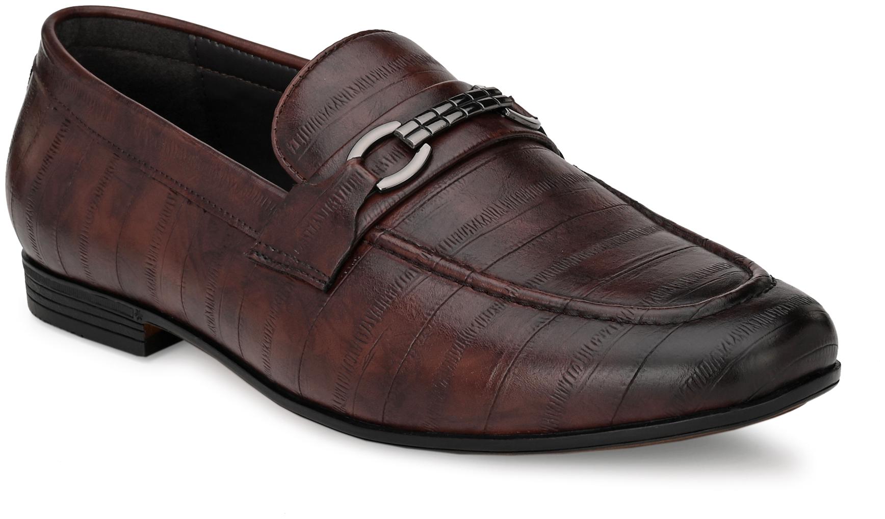 

San Frissco Men Brown Loafers - EC 51108 BROWN
