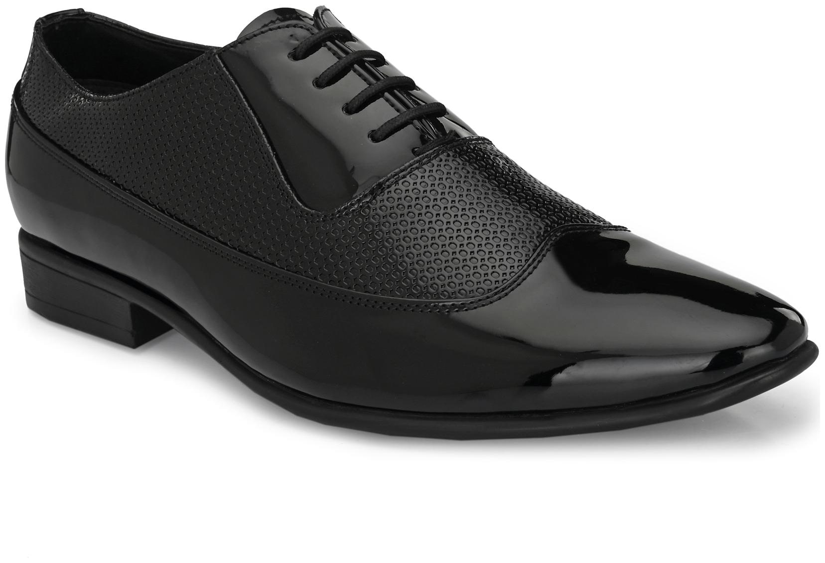 

San Frissco Men Black Derby Formal Shoes - AK 1068 BLACK