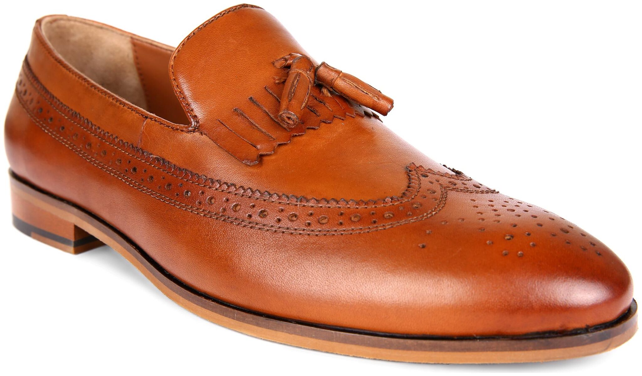 

San Frissco Men Tan Slip-On Formal Shoes - SFL 10717 TAN CRUST TAN