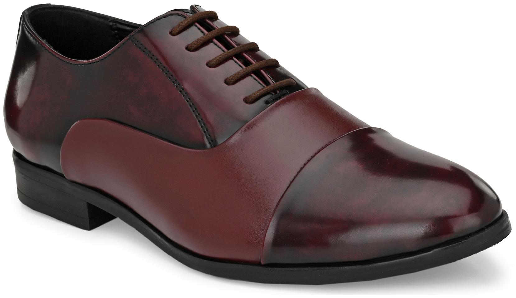 

San Frissco Men Red Slip-On Formal Shoes - EC 11751 CHERRY