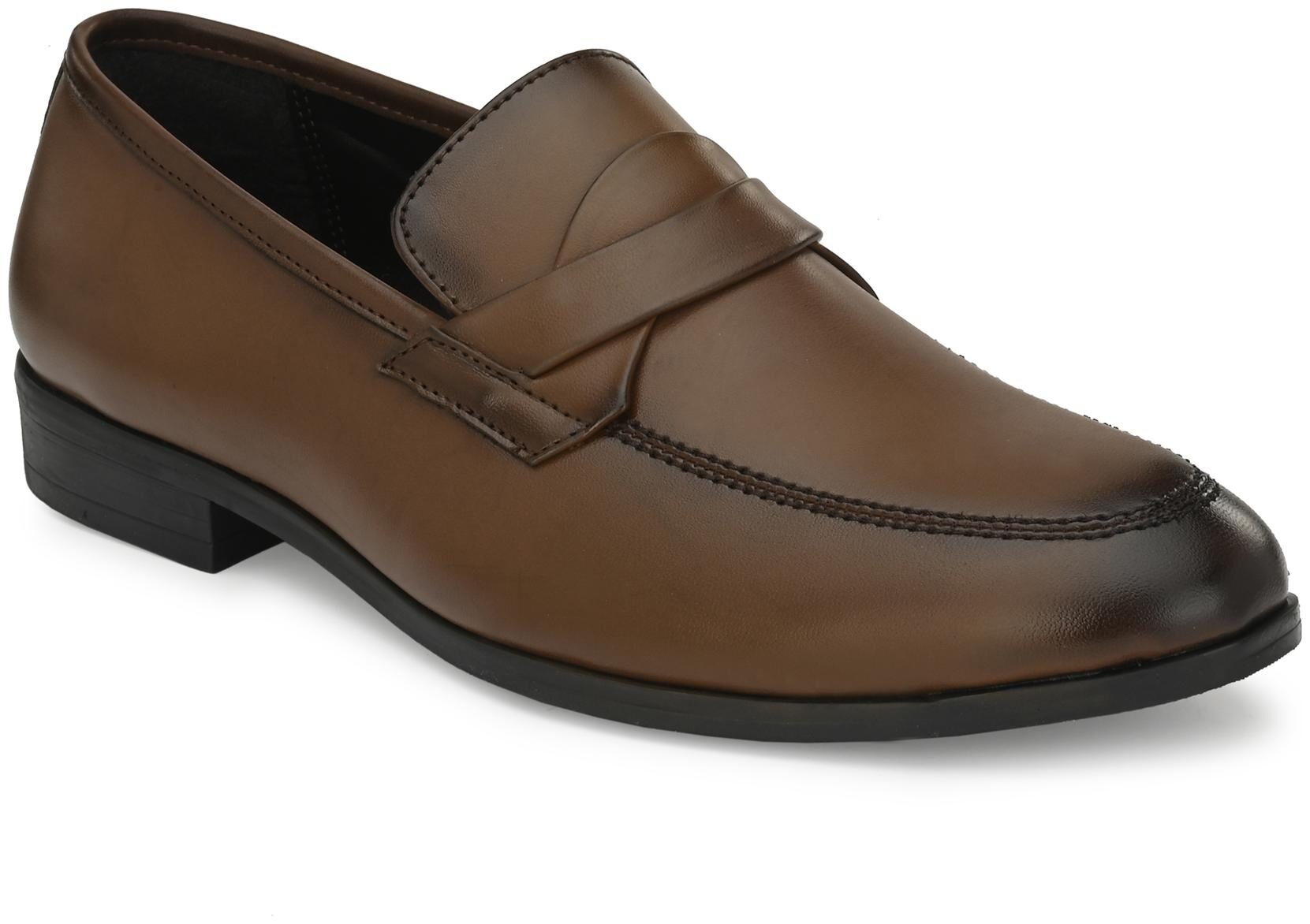 

San Frissco Men Brown Loafers - EC 11731 BROWN SPAIN BROW
