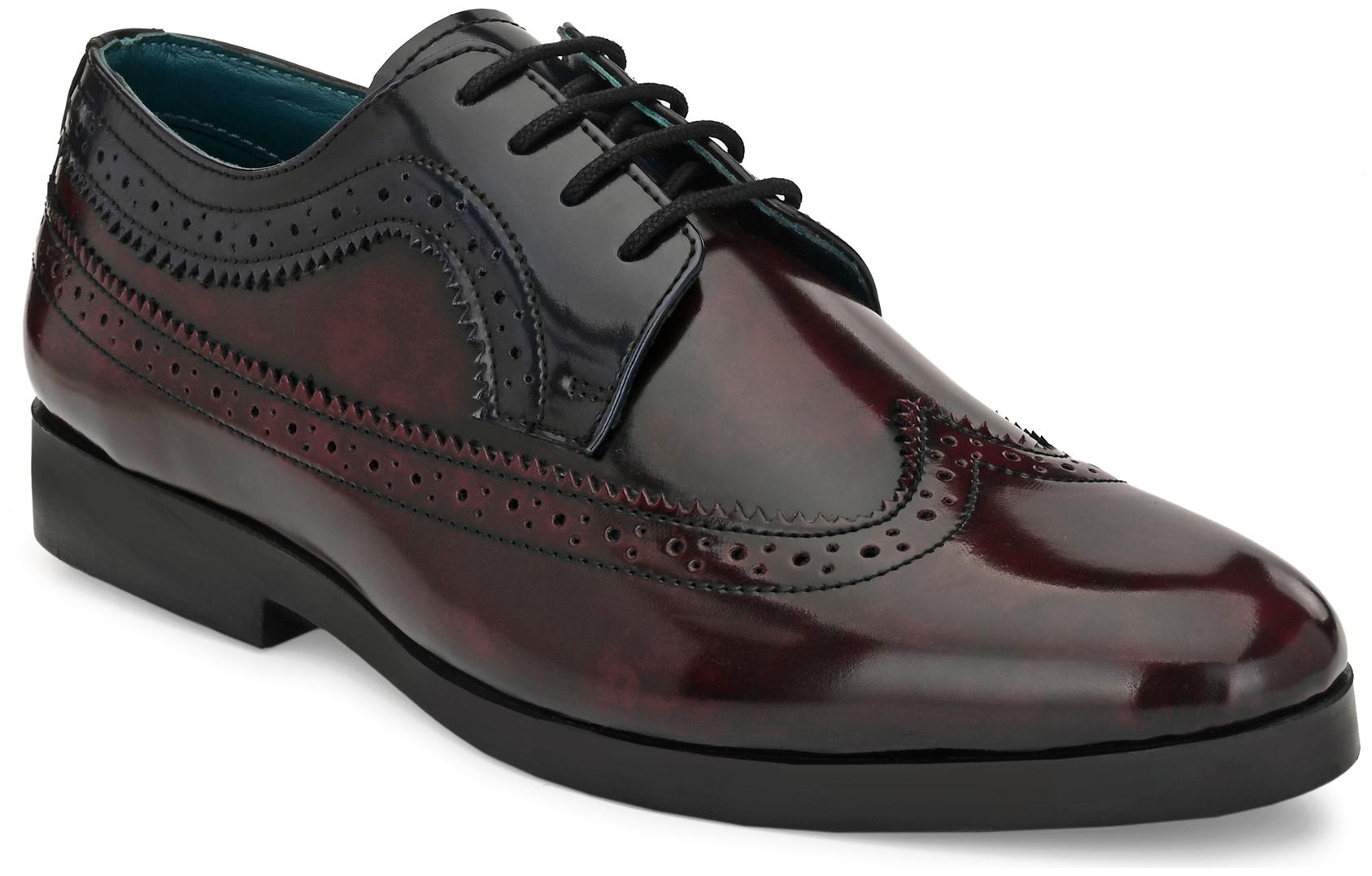 

San Frissco Men Maroon Brogues Formal Shoes - SFL 78011 CHERRY