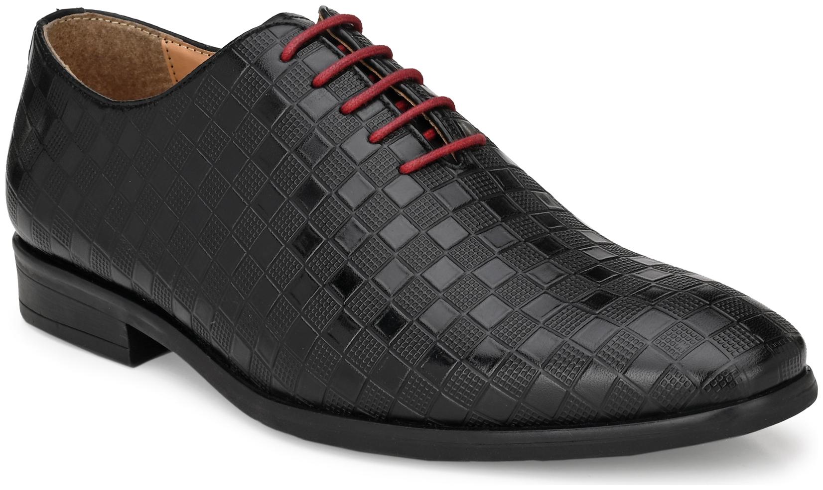 

San Frissco Men Black Derby Formal Shoes - EC 3927 BLACK
