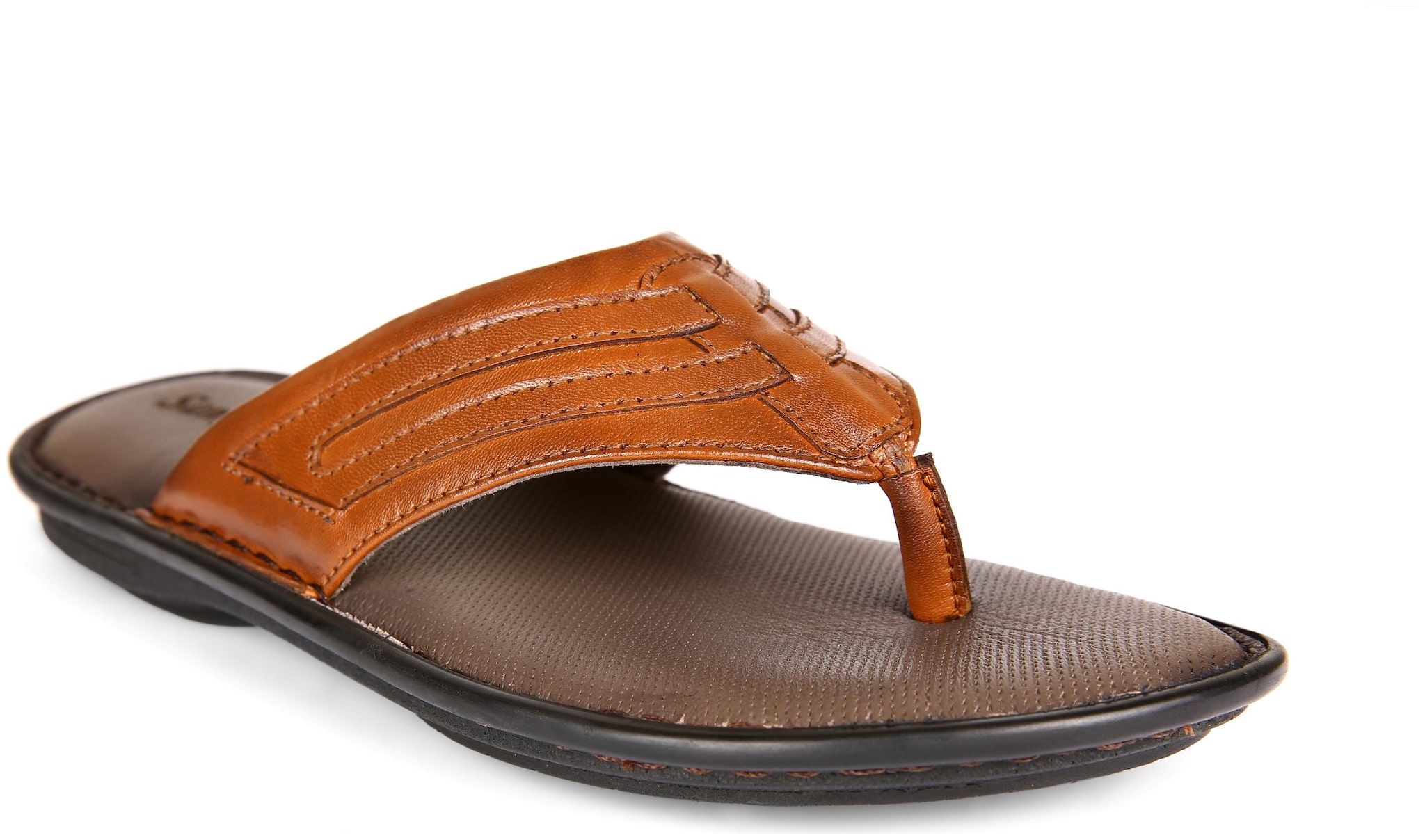 

San Frissco Men Tan Flip-Flops - 1 Pair