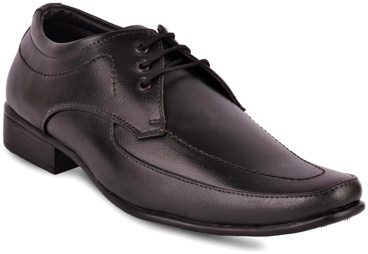 

SANMARCO Men Black Formal Shoes