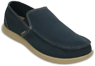 Crocs Men's Blue Santa Cruz Sneakers Shoes