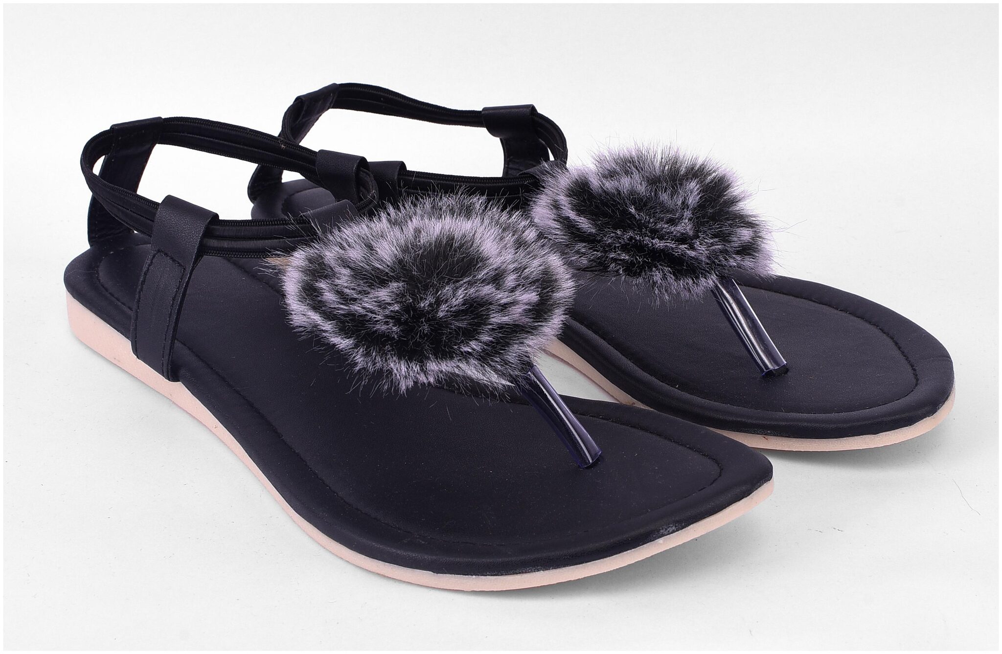 

SAYERA Women Black Sandals