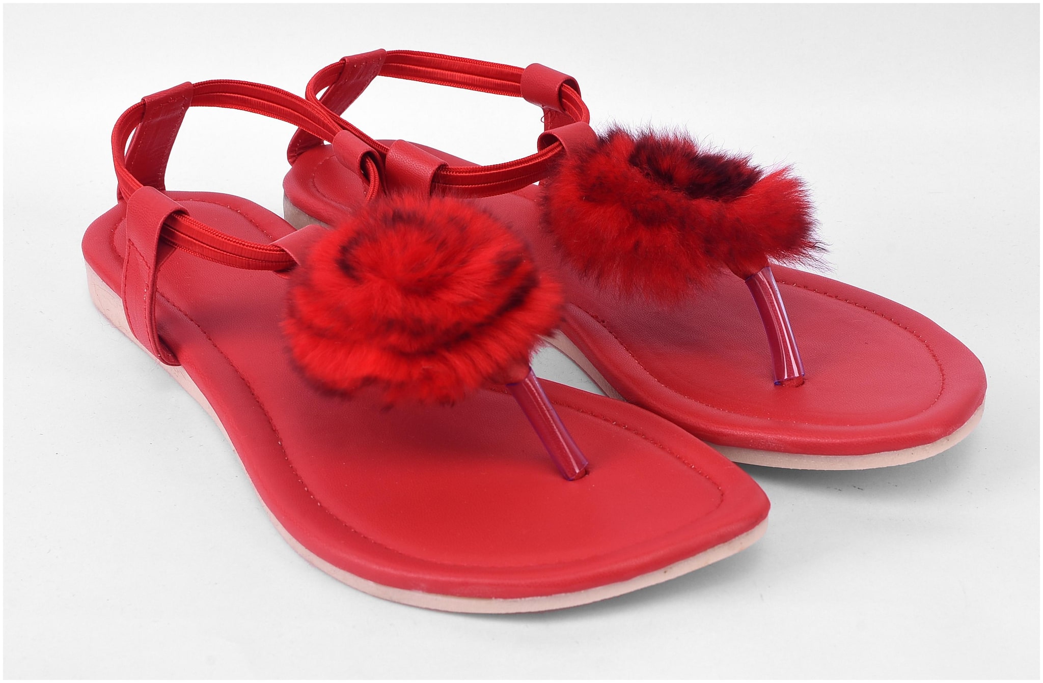 

SAYERA Women Red Sandals