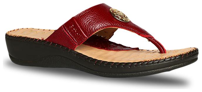 

SCHOLL Leather T-Strap Flats For Women