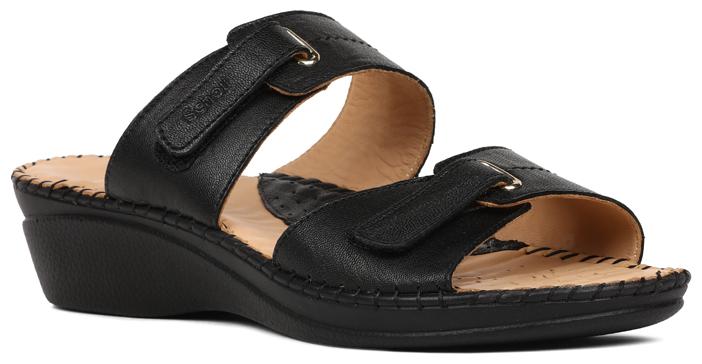

SCHOLL Leather T-Strap Flats For Women
