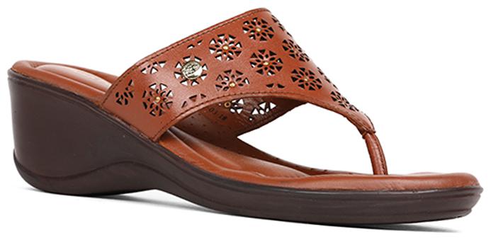 

SCHOLL Leather T-Strap Flats For Women