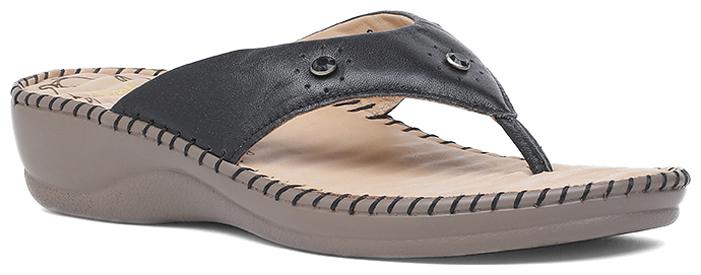 

SCHOLL Leather T-Strap Flats For Women