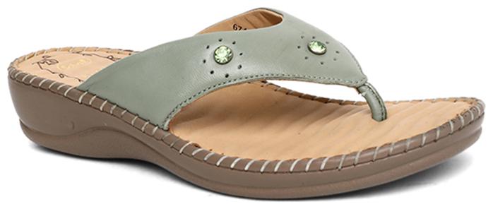 

SCHOLL Leather T-Strap Flats For Women