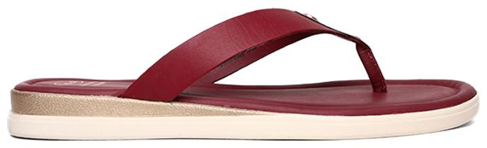 

Scholl Maroon Flats And Sandals For Women