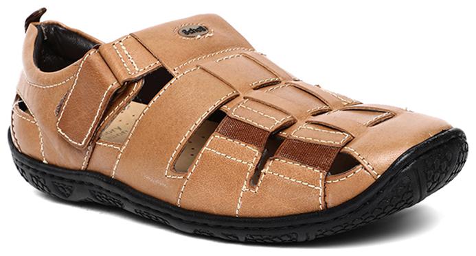 

SCHOLL Men s Tan Sandals Floaters -UK 10