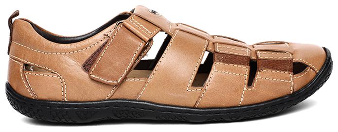 

SCHOLL Men s Tan Sandals Floaters-UK 10