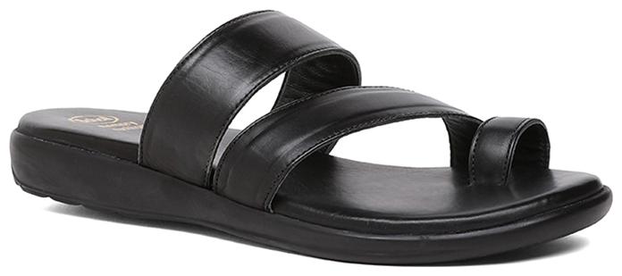 

SCHOLL Men s Black Slippers Flip-Flops -UK 10