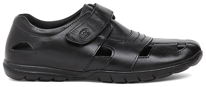 

SCHOLL Men s Black Sandals Floaters-UK 7