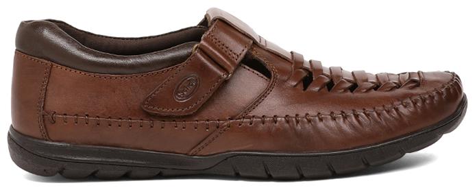 

SCHOLL Men s Brown Sandals Floaters-UK 9
