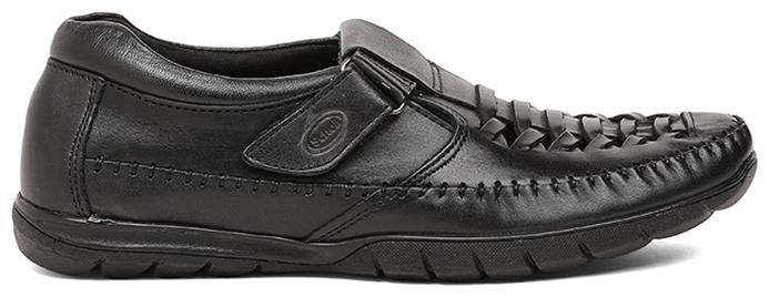 

SCHOLL Men s Black Sandals Floaters-UK 9