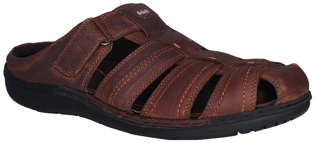 

SCHOLL Men SAM FISHERMAN Brown Outdoor Slippers