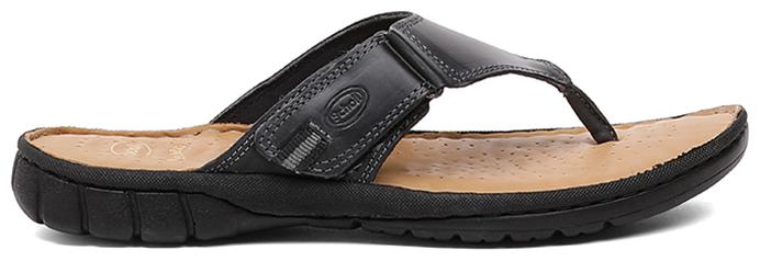 

SCHOLL Men s Black Slippers Flip-flops-UK 8