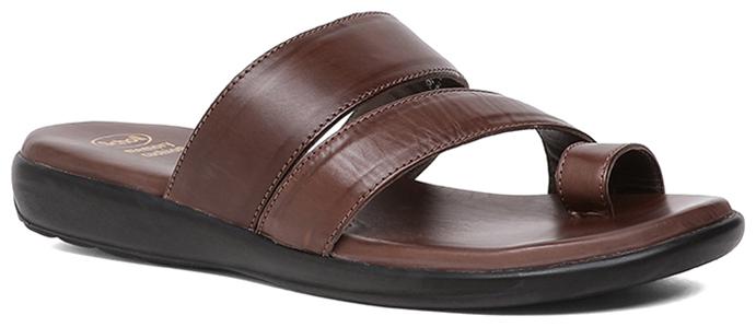 

SCHOLL Men s Brown Slippers Flip-Flops -UK 10