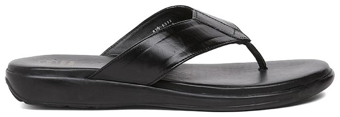 

SCHOLL Men s Black Slippers Flip-flops-UK 10