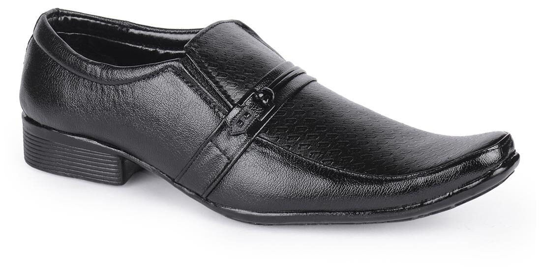 

Semana Black Formal Shoes