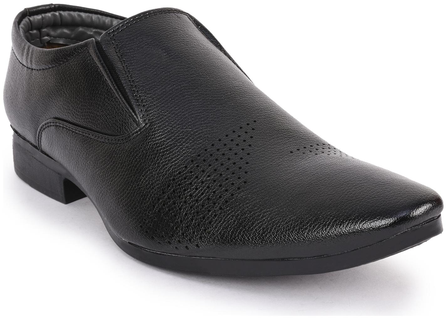 

Semana Black Decent Slip On Shoes For Men