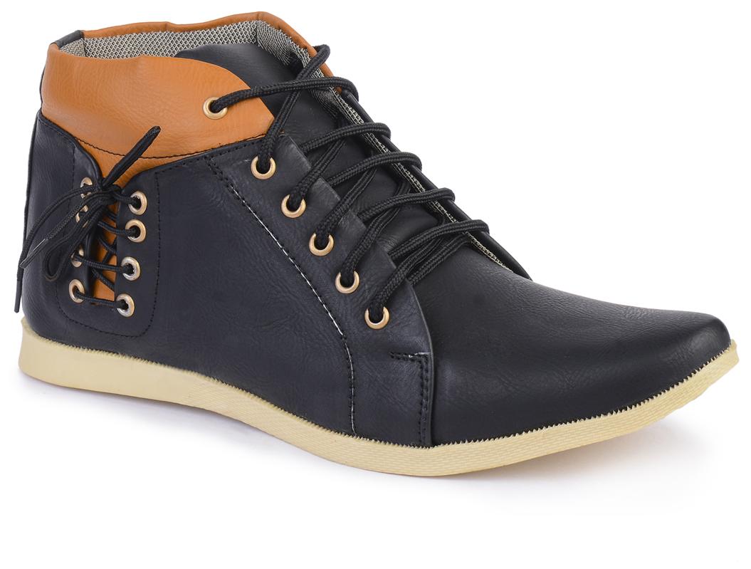 

Semana Black Casual Shoes