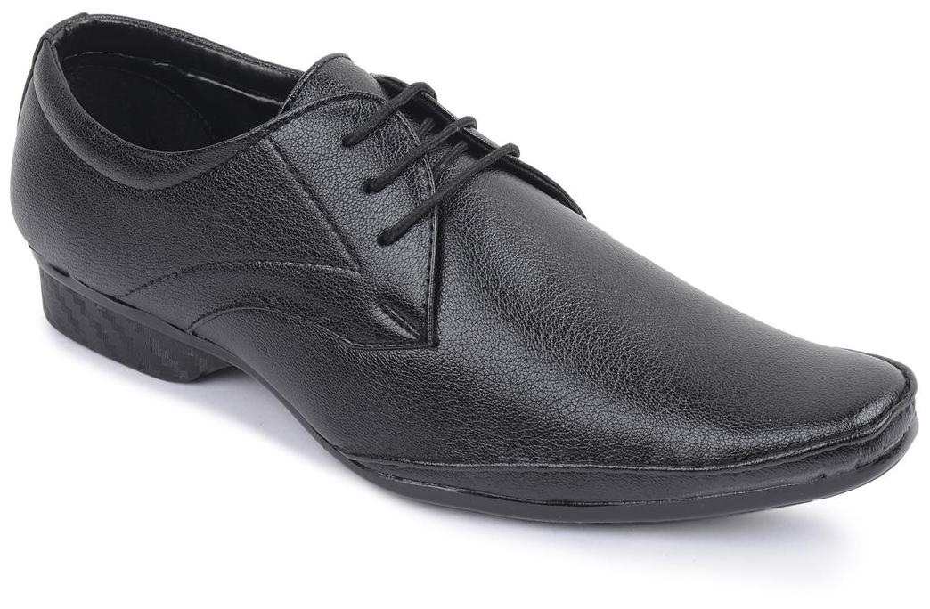 

Semana Black Formal Shoes