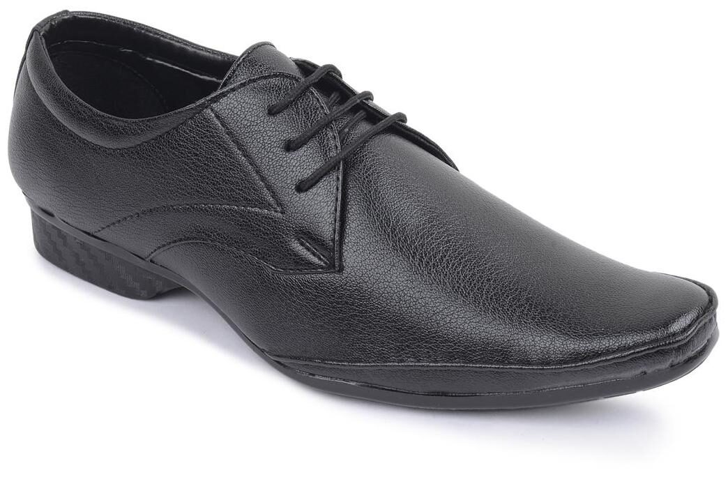

Semana Black Formal Shoes