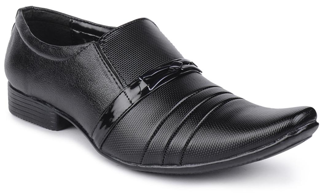 

Semana Black Formal Shoes