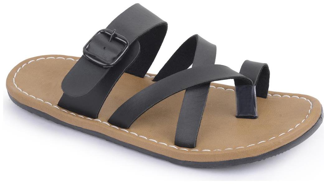 

Semana Black Flat Slip on