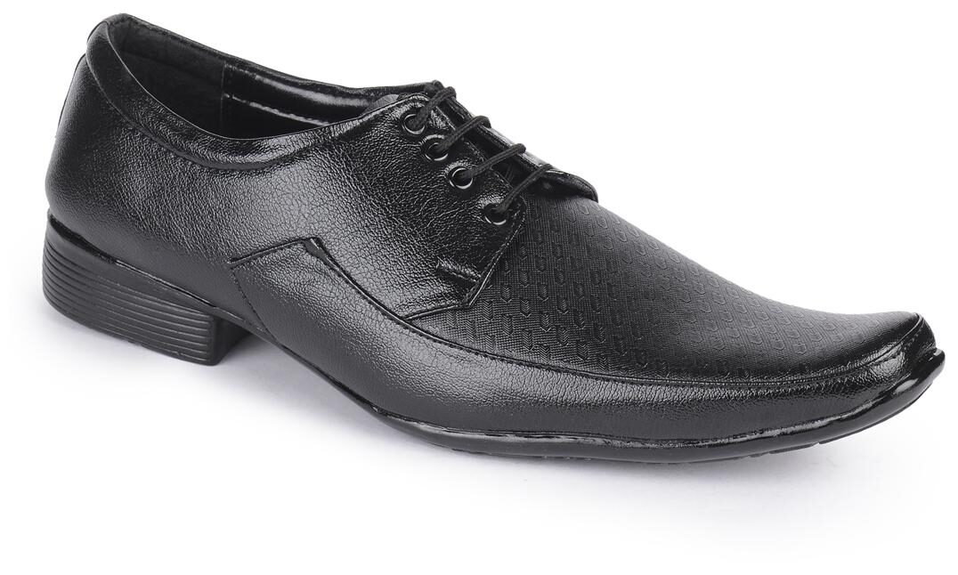 

Semana Black Formal Shoes