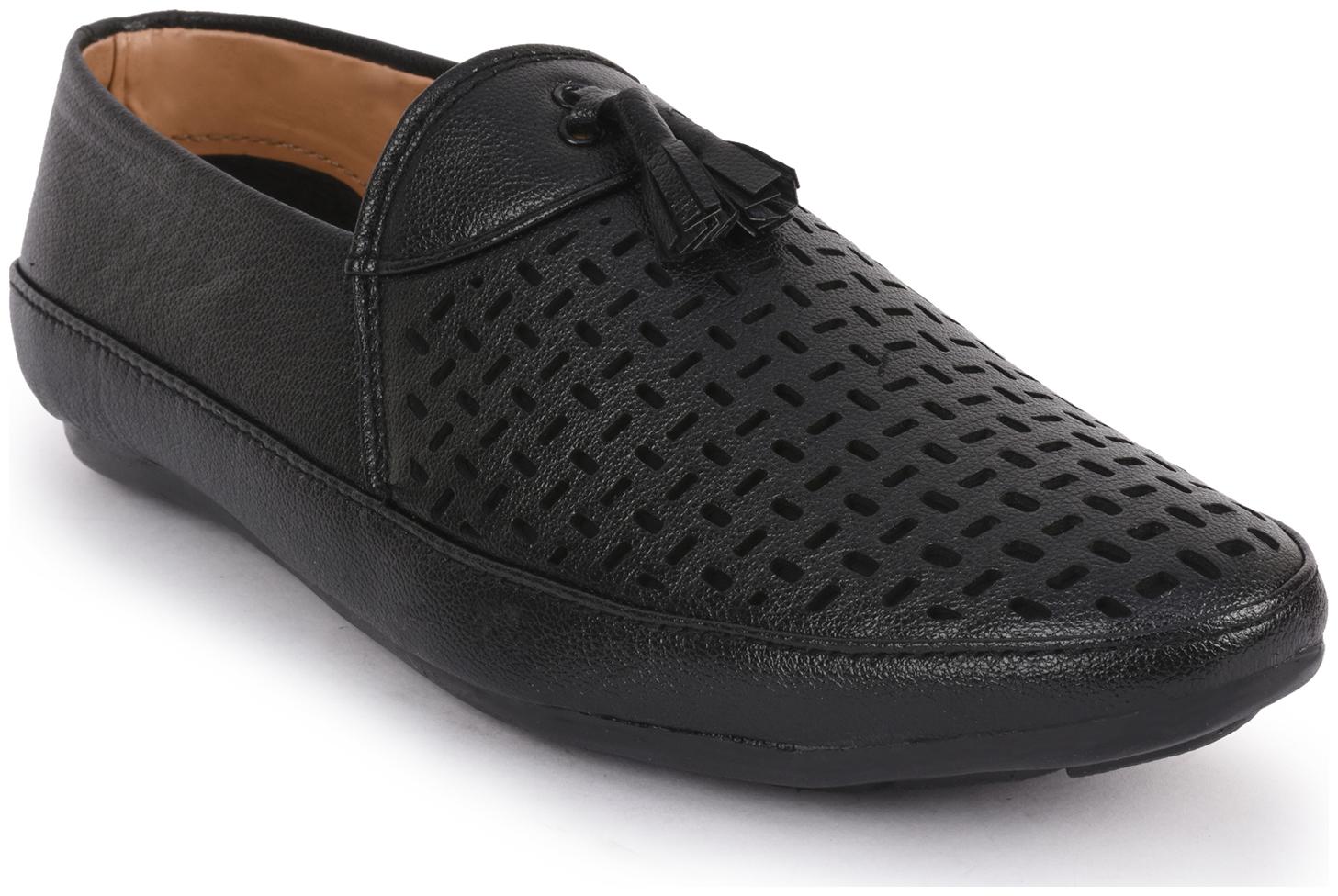 

Semana Men Black Loafers