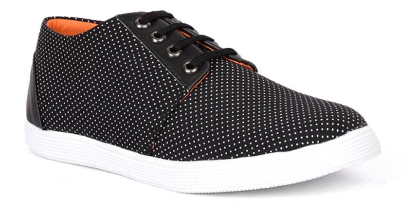 

Semana Black Casual Shoes