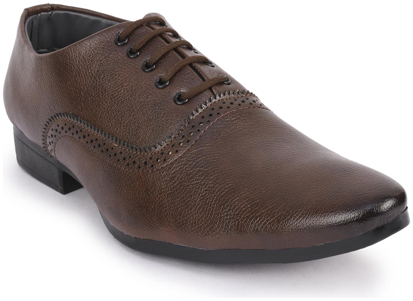 

Semana Brown Formal Lace Up Shoes