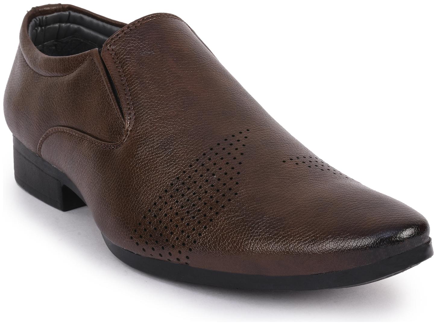 

Semana Brown Decent Slip On Shoes For Men