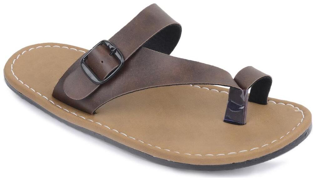

Semana Brown Flat Slip on