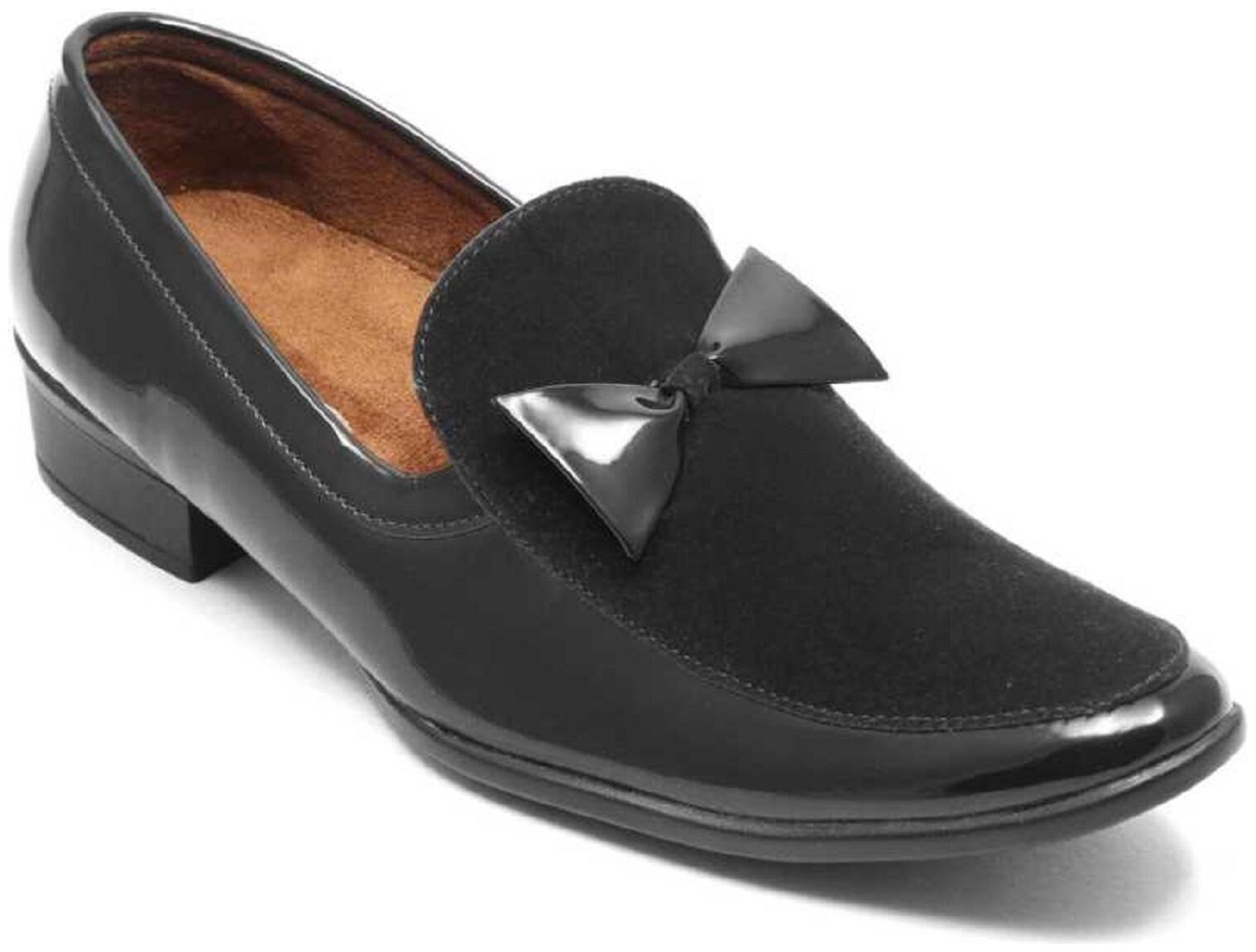 

Semana Men s Party Wear Formal Shoes Black