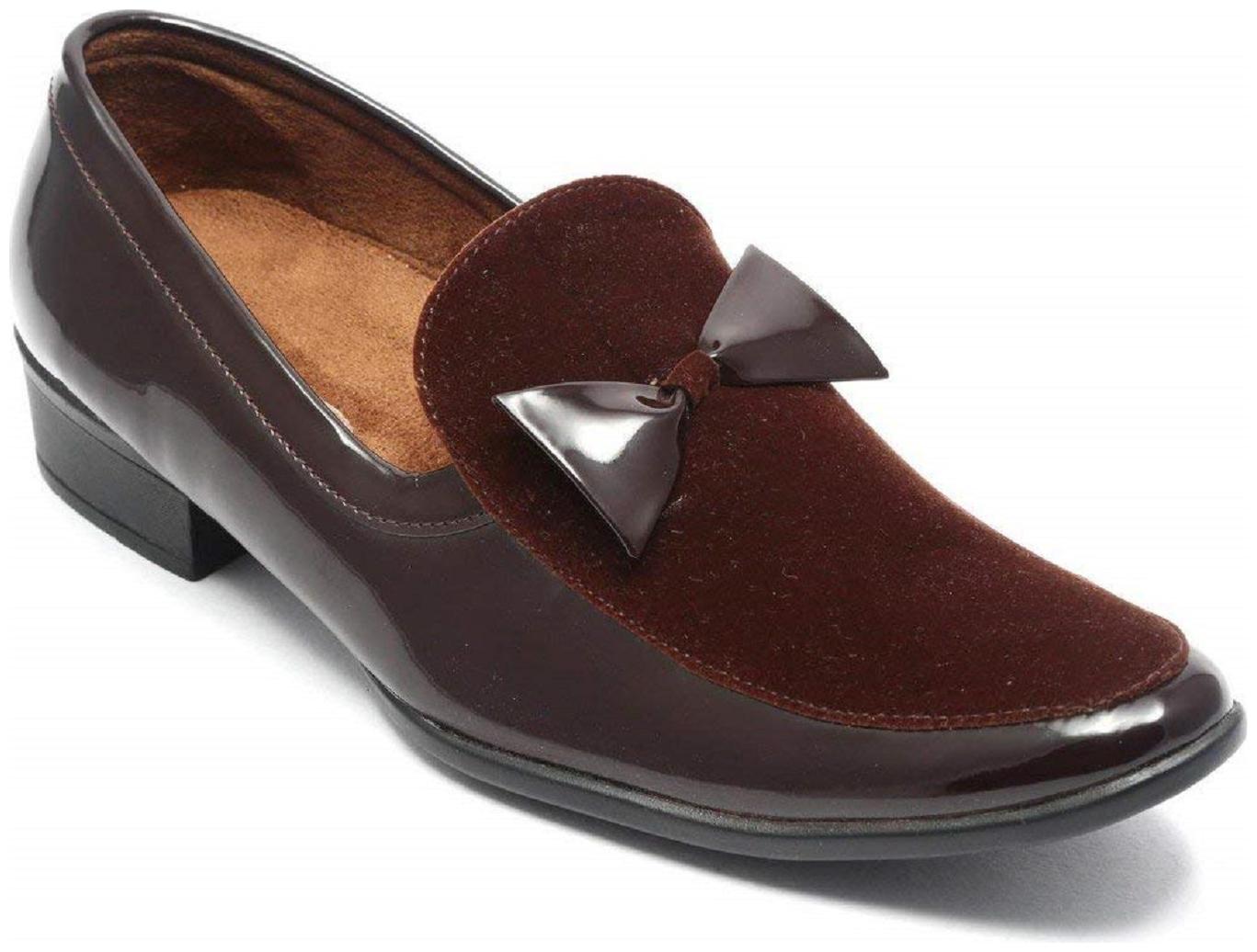 

Semana Men s Party Wear Formal Shoes Brown