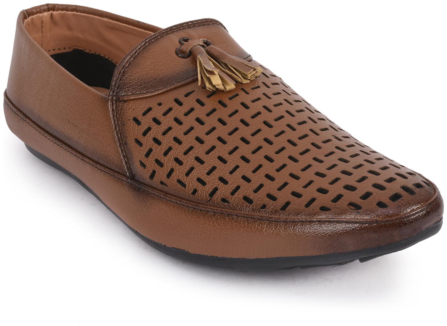 

Semana Men Tan Loafers