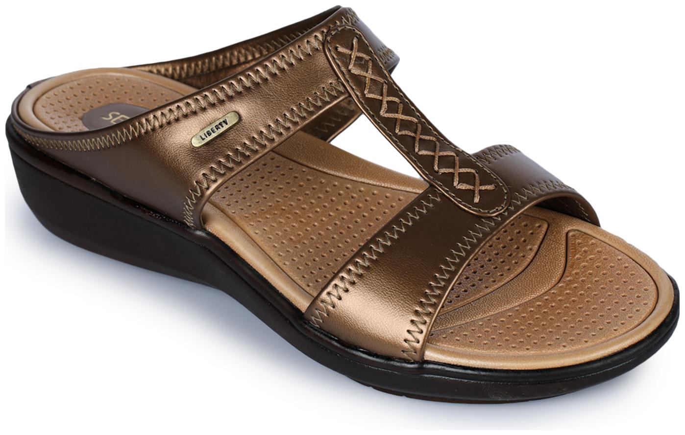 

Liberty Women Gold Sandals