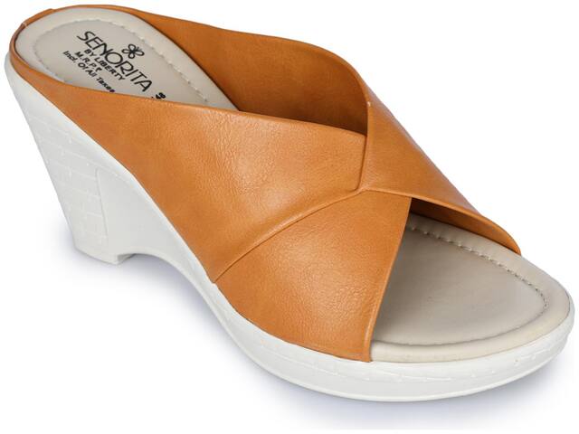 Senorita Women Tan Heels