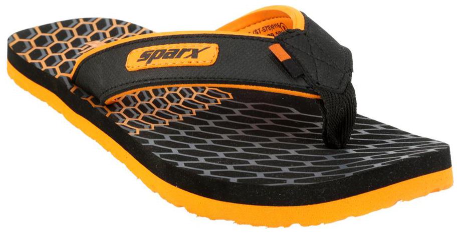 

Sparx Men Black Flip-Flops - 1 Pair