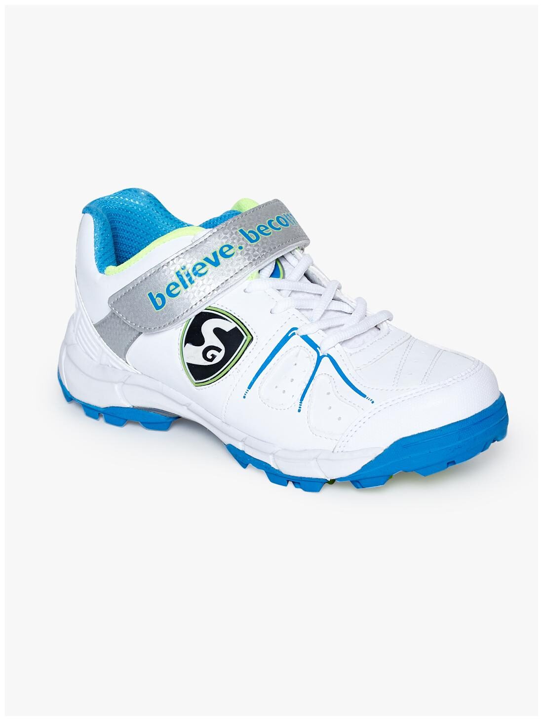 

SG Men Hilite Stud Blue Cricket Shoes ( White )